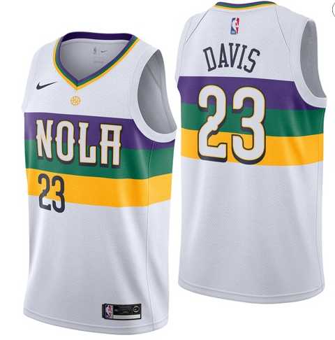 Pelicans 23 Anthony Davis White 2018 19 City Edition Nike Swingman Jersey Dzhi,We sell and wholesale Pelicans 23 Anthony Davis White 2018 19 City Edition Nike Swingman Jersey Dzhi on line form chian!